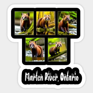 Marten River, Ontario Sticker